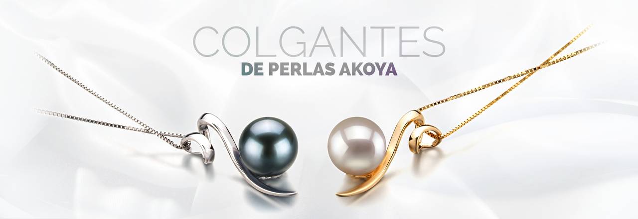 PearlsOnly Colgantes japoneses Akoya