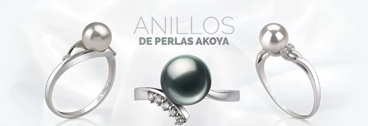 PearlsOnly Anillos de perlas de Akoya