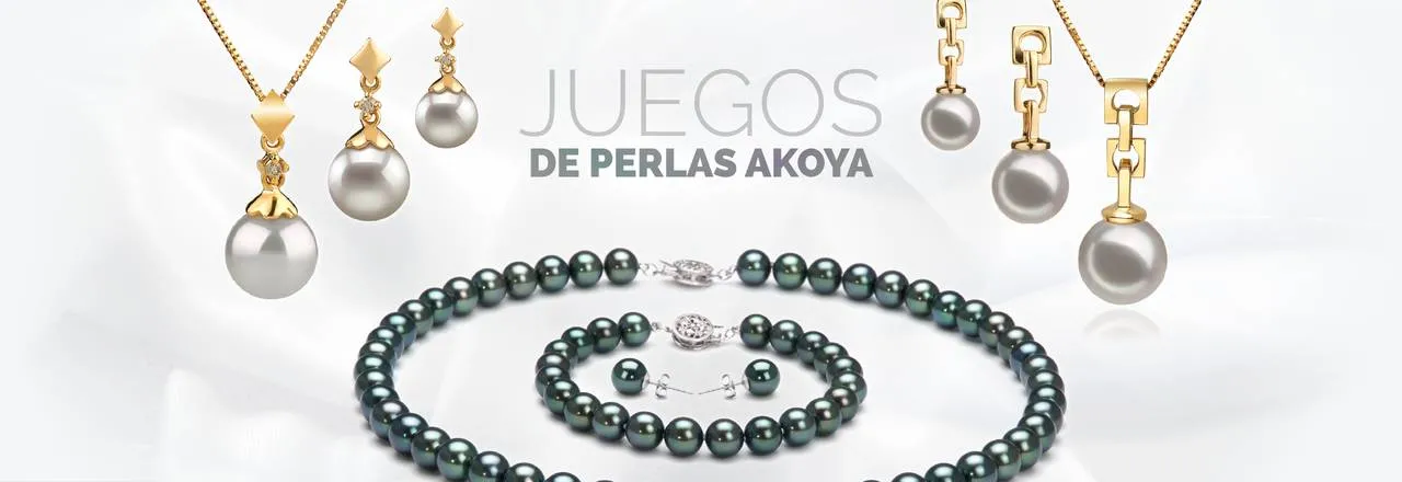 PearlsOnly Conjunto japonés Akoya