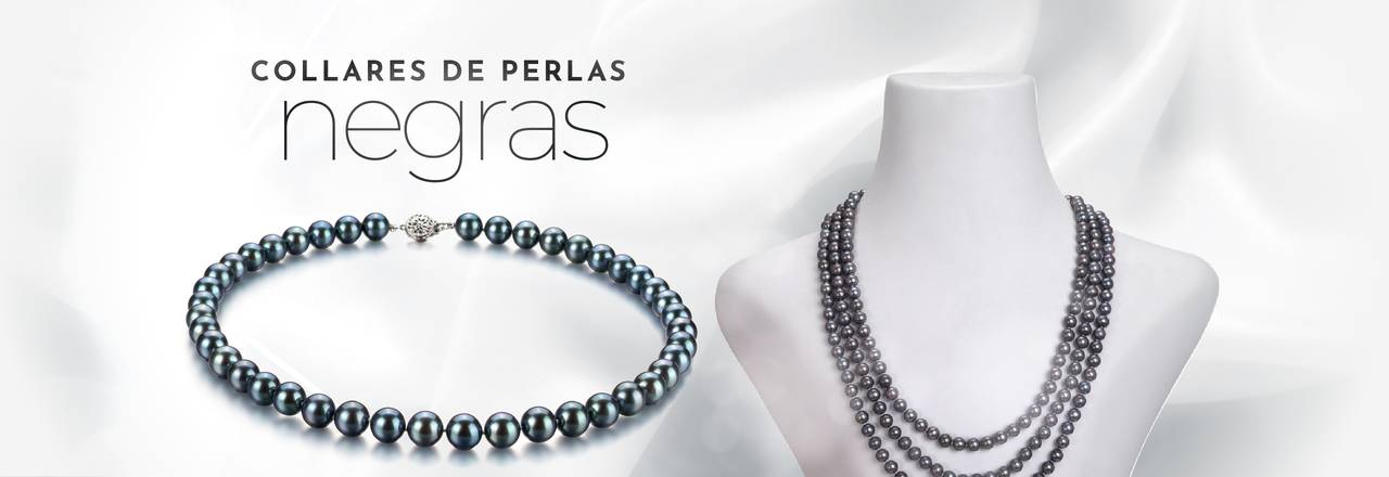 Landing banner for Collares de perlas negras