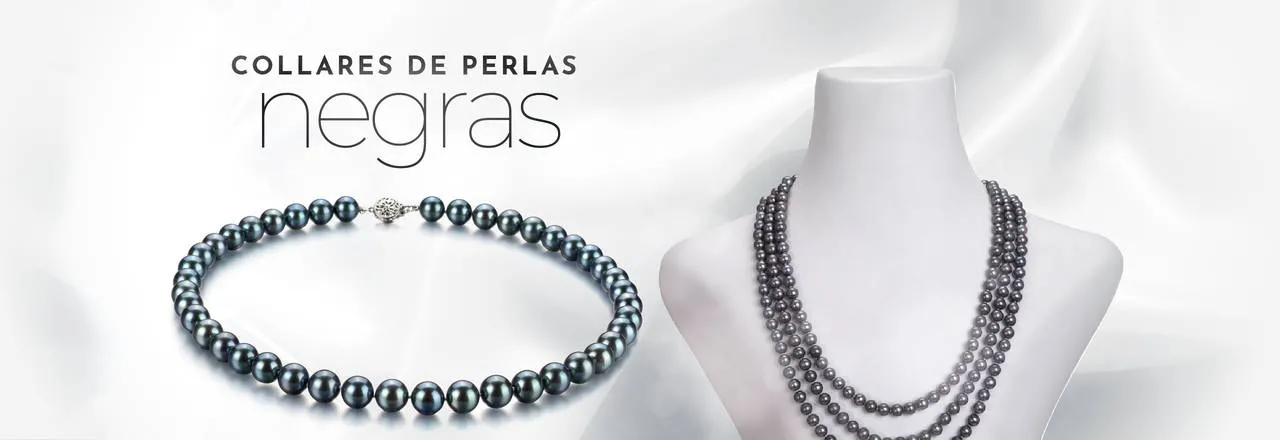 PearlsOnly Collares de perlas negras