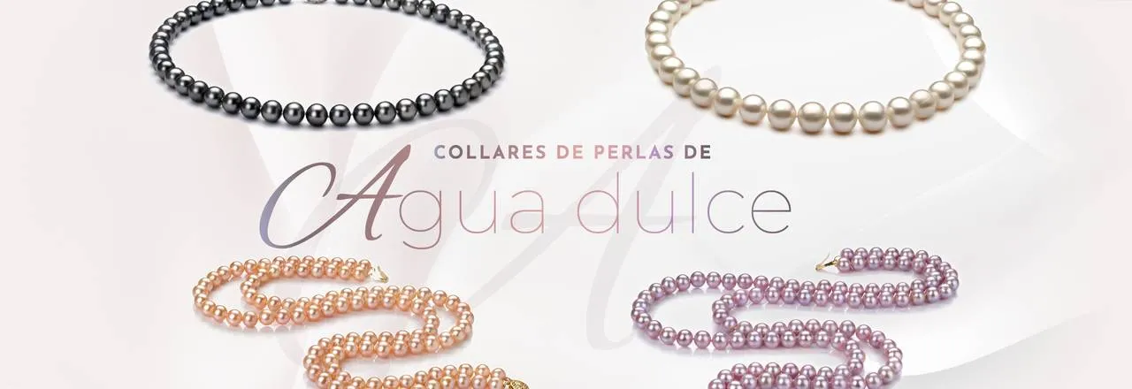 PearlsOnly Collar de perlas de agua dulce