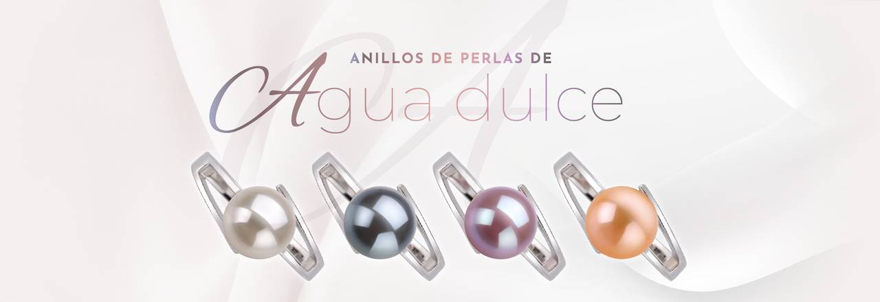 PearlsOnly Anillos de perlas de agua dulce