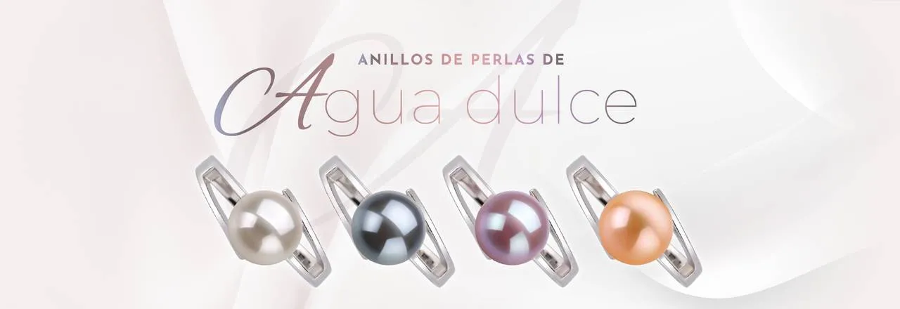 PearlsOnly Anillos de perlas de agua dulce