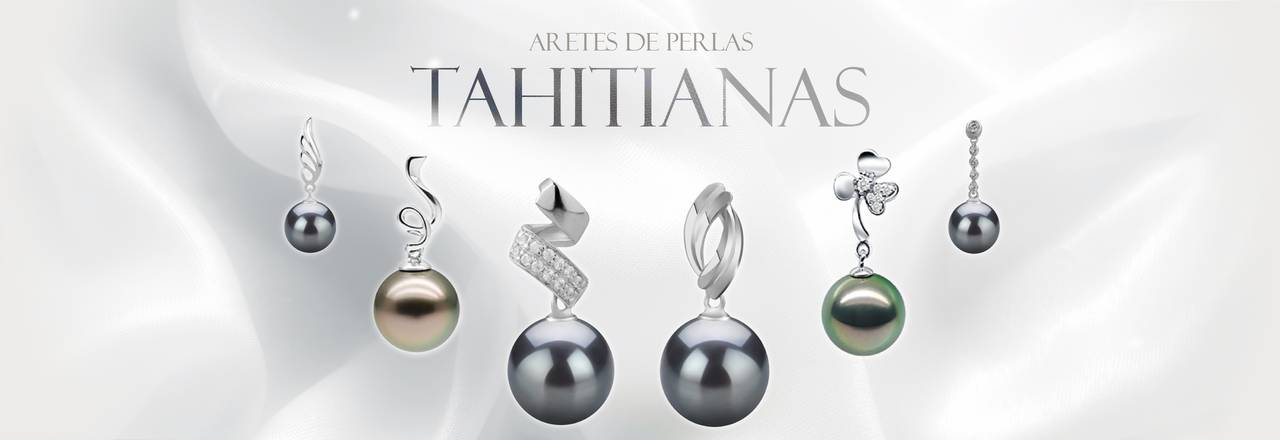 PearlsOnly Pendientes tahitianos