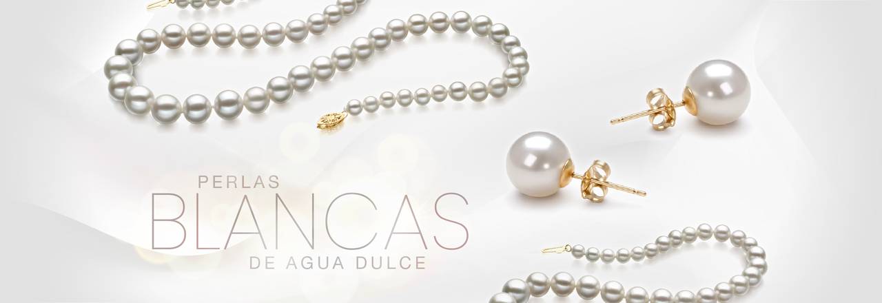 Landing banner for Perlas blancas de agua dulce