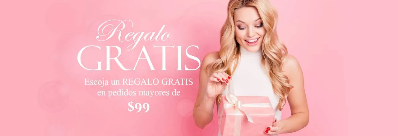 Landing banner for Regalo gratis con pedidos superiores a 189